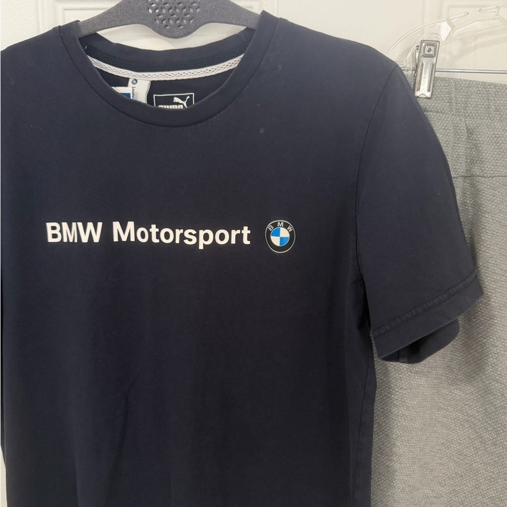 Puma BMW Motorsport Matching Set Shirt + Joggers Men’s Small - Picture 13 of 14